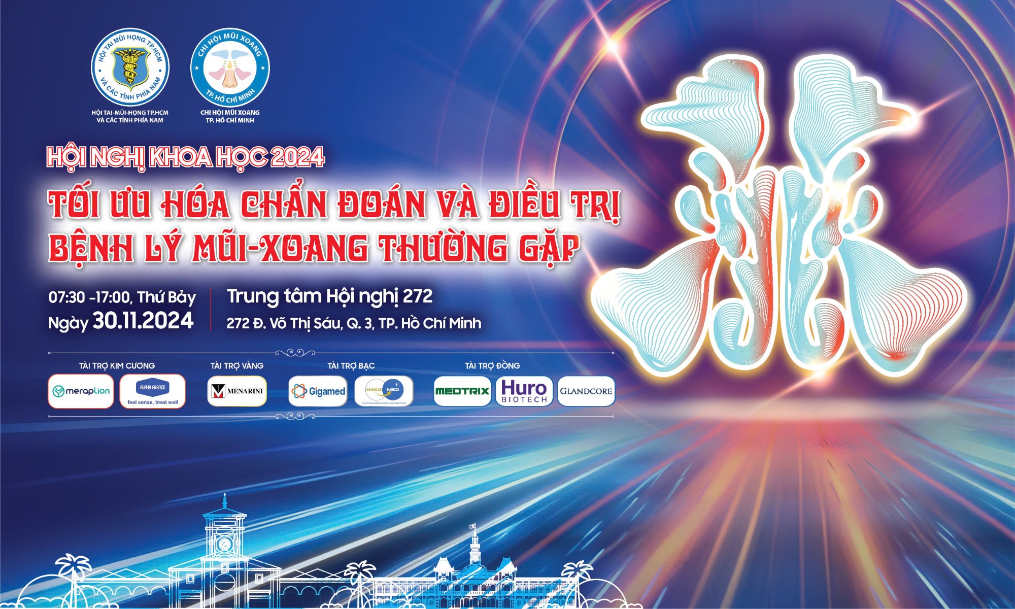 Hội nghị khoa học 2024: Tối ưu hoá chuẩn đoán và điều trị bệnh lý Mũi - Xoang thường gặp