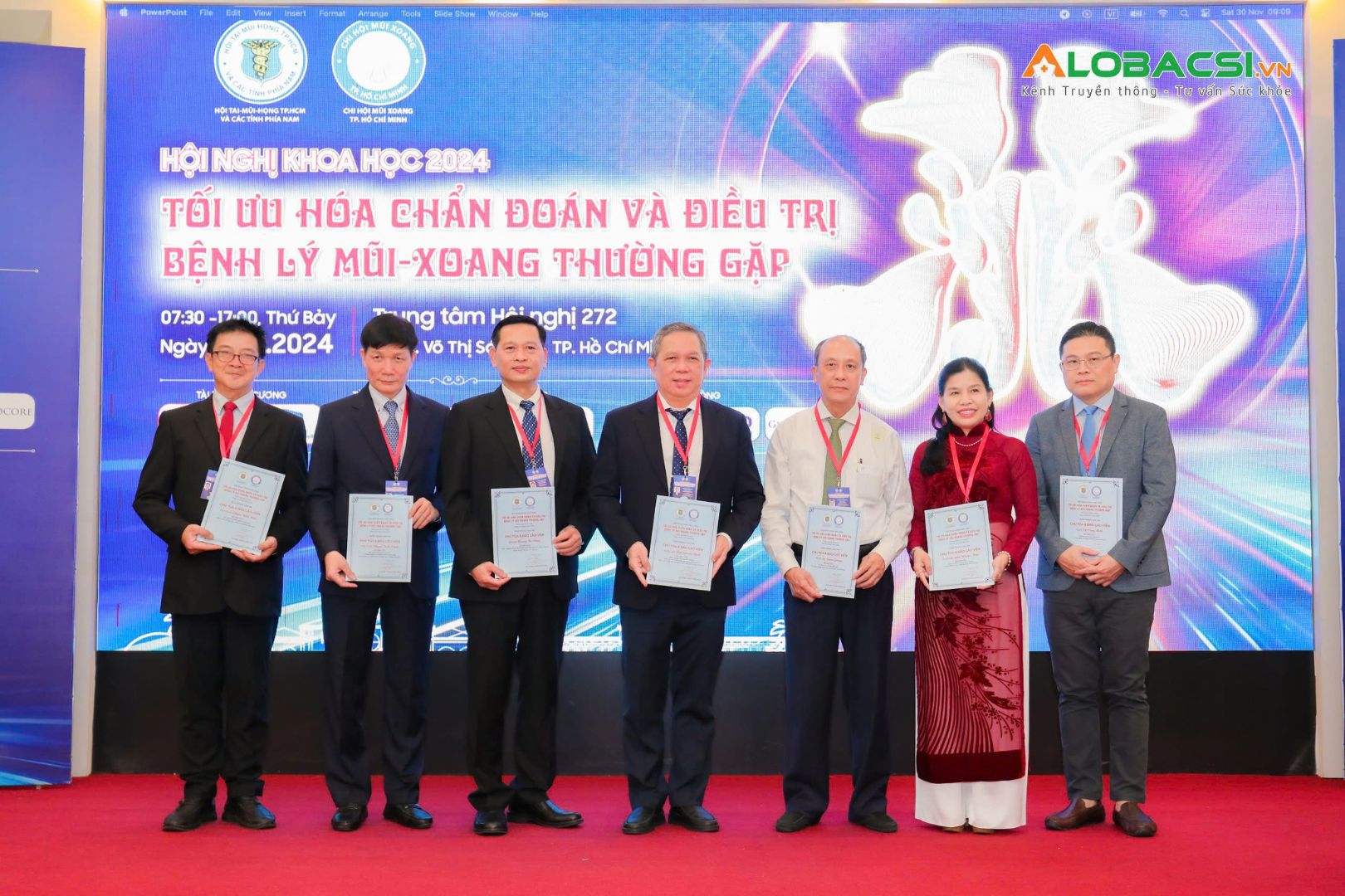 Hội nghị khoa học 2024 của Chi Hội Mũi-Xoang TPHCM: Tập trung vấn đề tối ưu hóa chẩn đoán và điều trị bệnh lý mũi xoang thường gặp